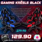  Gaming krēsls BLACK
