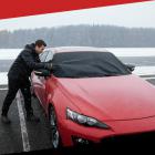  Universālais auto vējstikla pārklājs